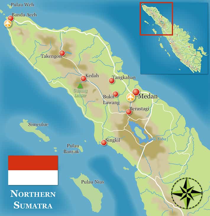 Sumatra Map